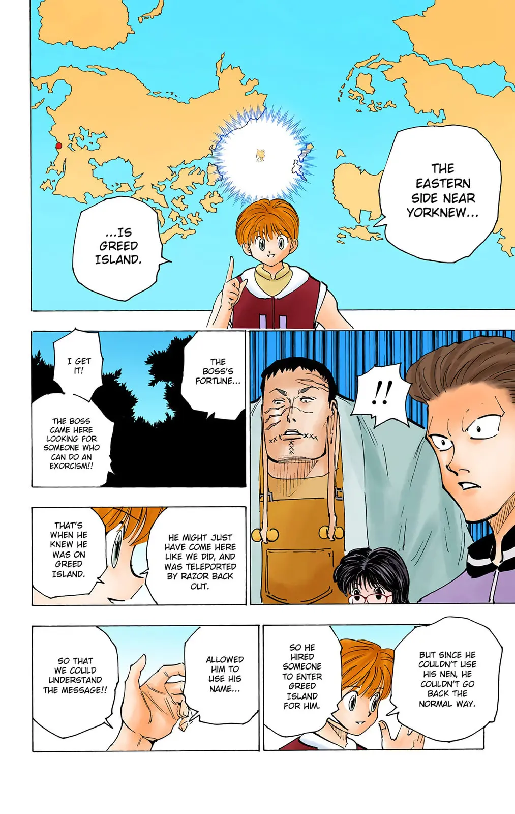 Hunter x Hunter Colored Manga, chapter 149, page 8