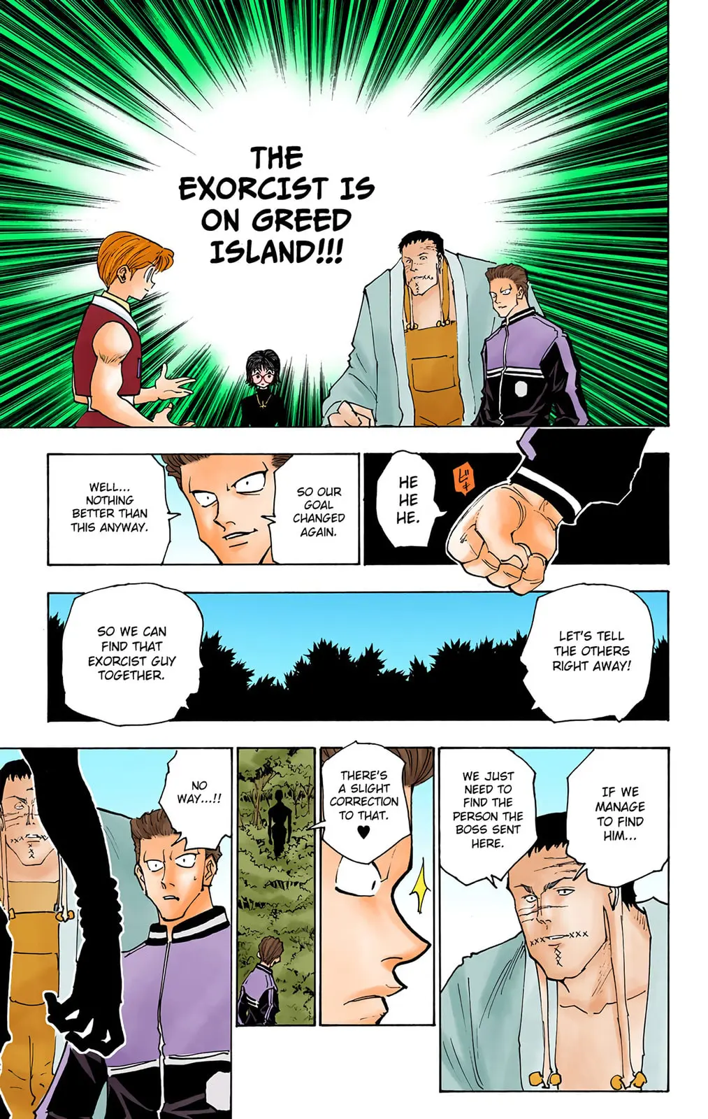 Hunter x Hunter Colored Manga, chapter 149, page 9