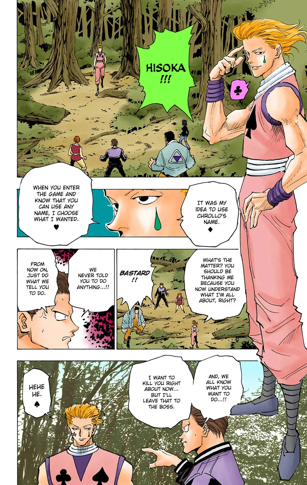 Hunter x Hunter Colored Manga, chapter 149, page 10