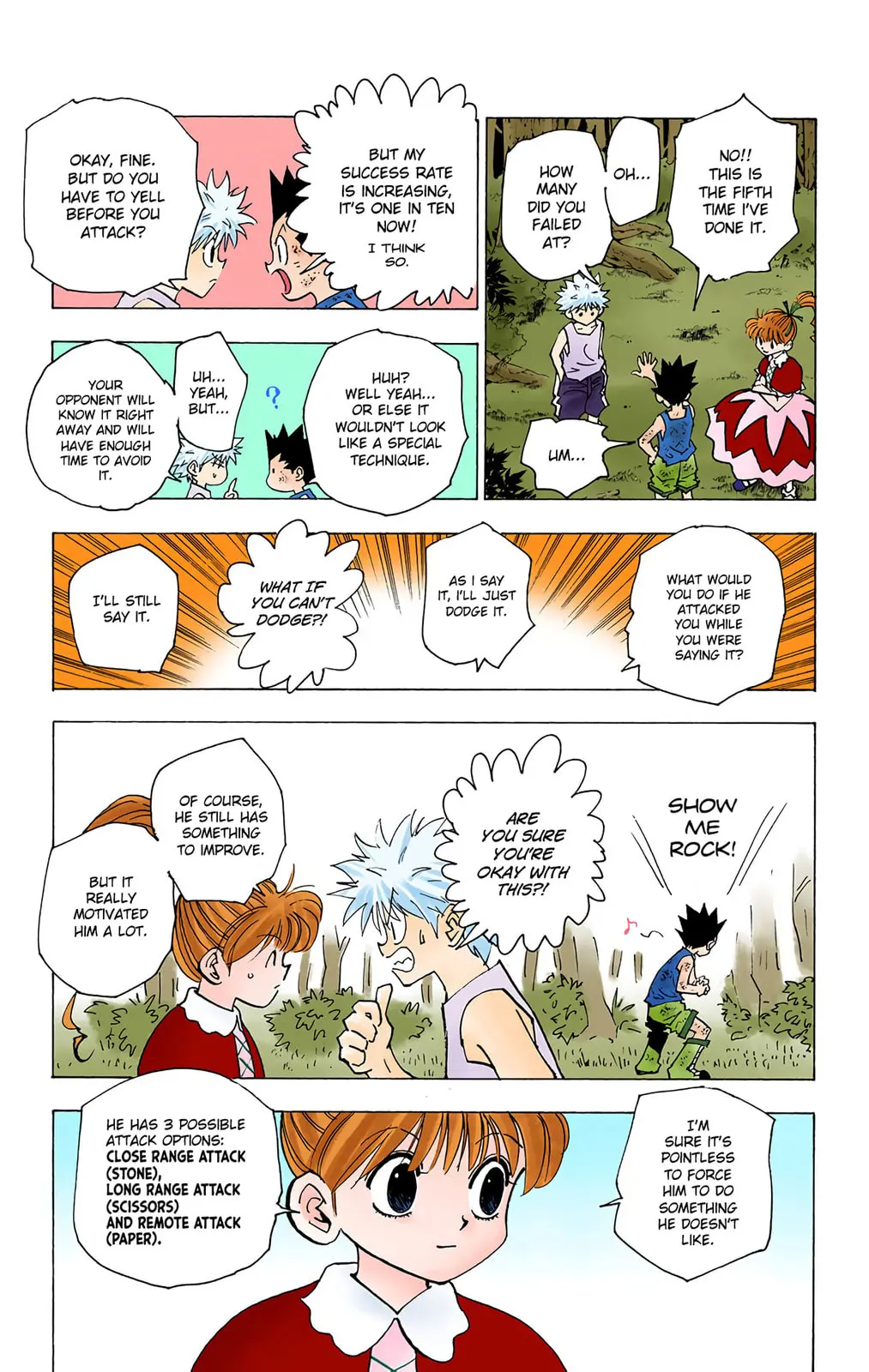 Hunter x Hunter Colored Manga, chapter 150, page 3