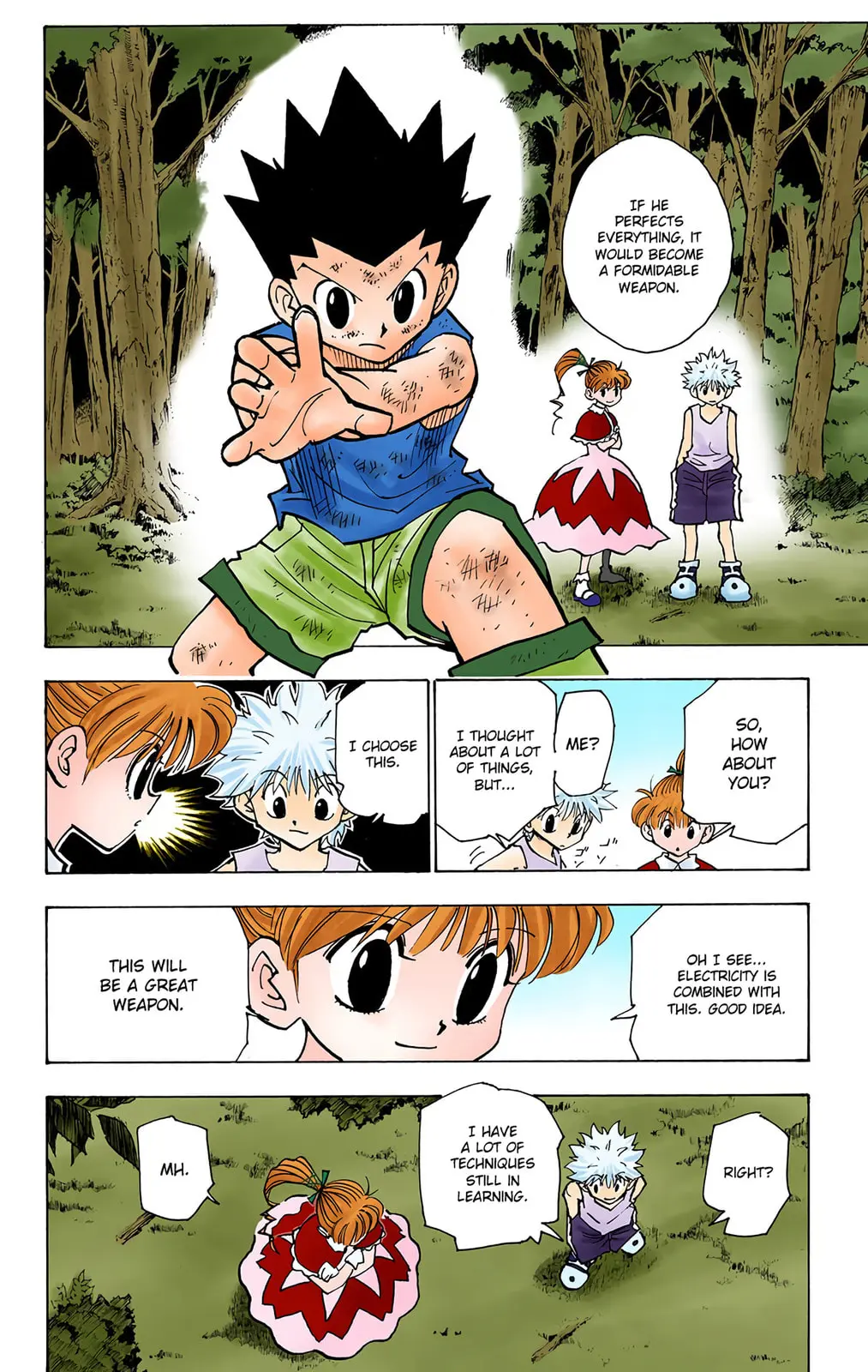 Hunter x Hunter Colored Manga, chapter 150, page 4
