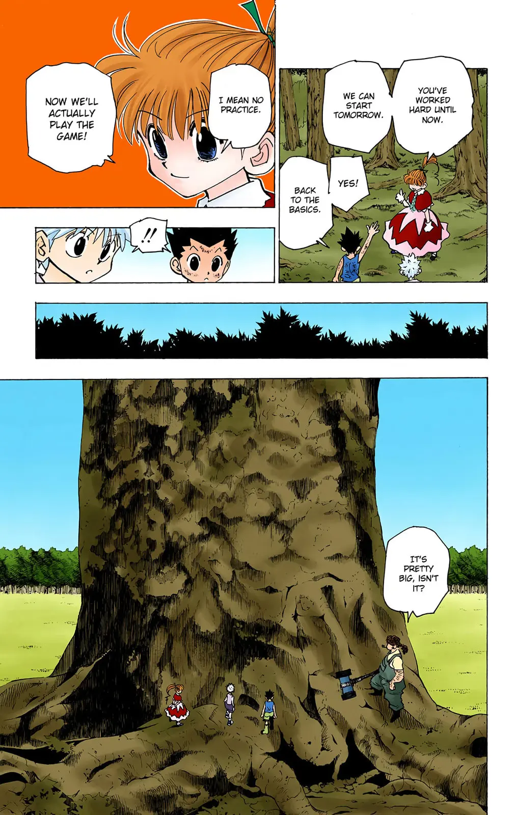 Hunter x Hunter Colored Manga, chapter 150, page 5