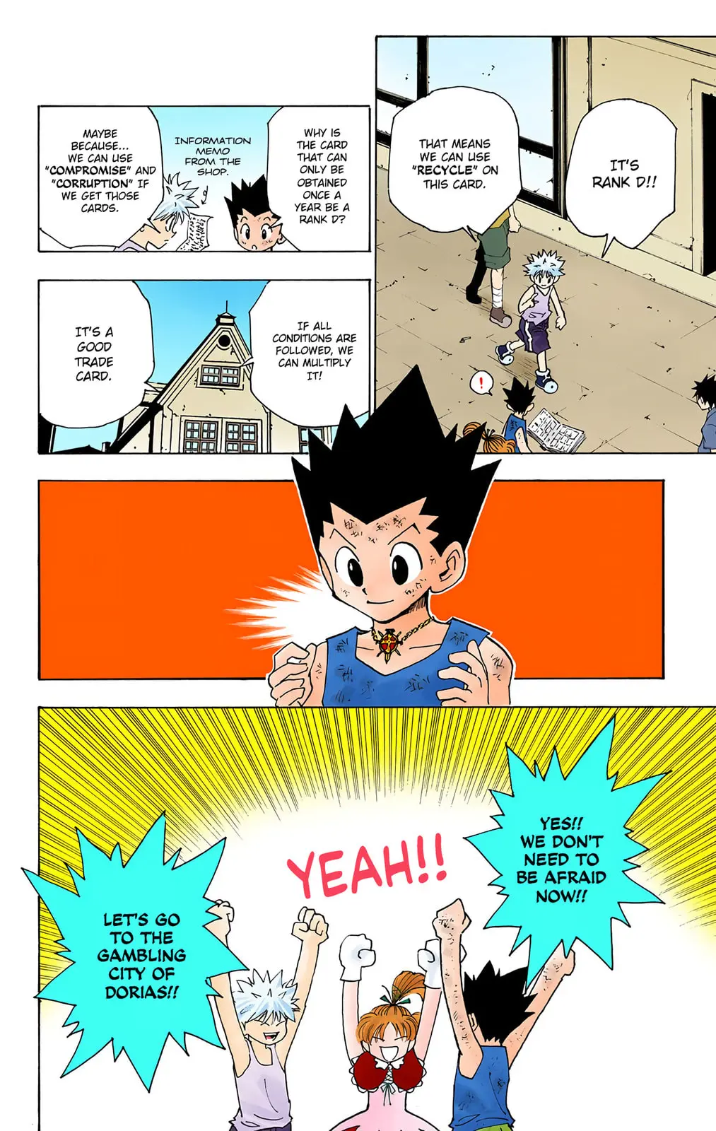 Hunter x Hunter Colored Manga, chapter 150, page 14