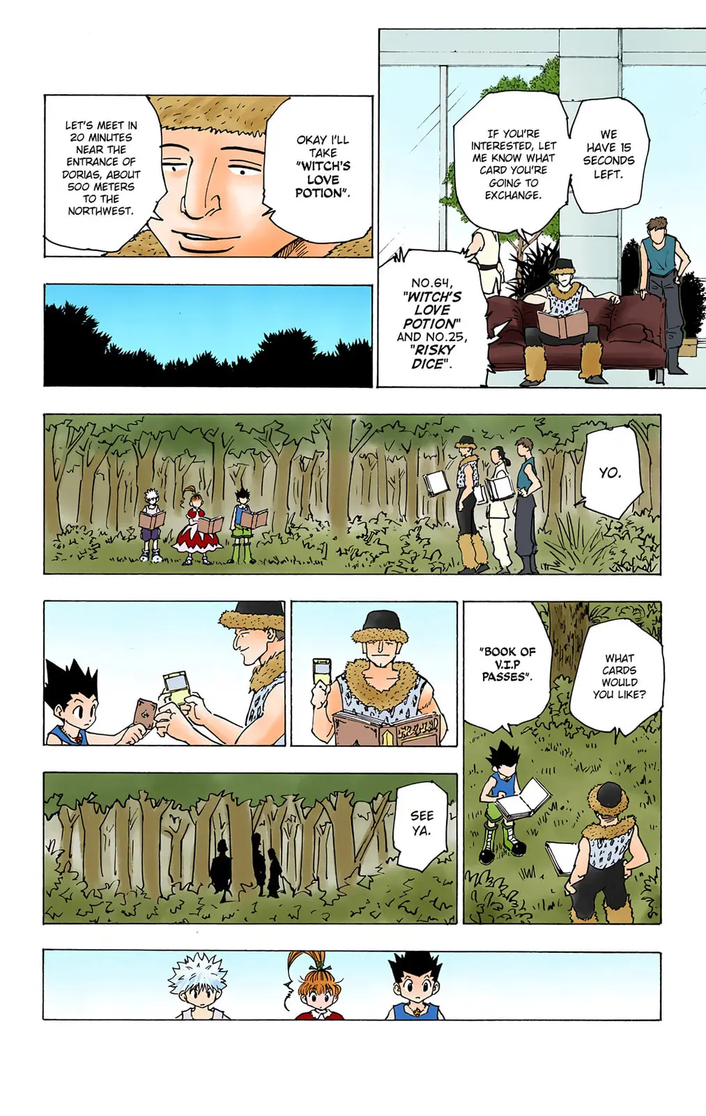 Hunter x Hunter Colored Manga, chapter 151, page 4