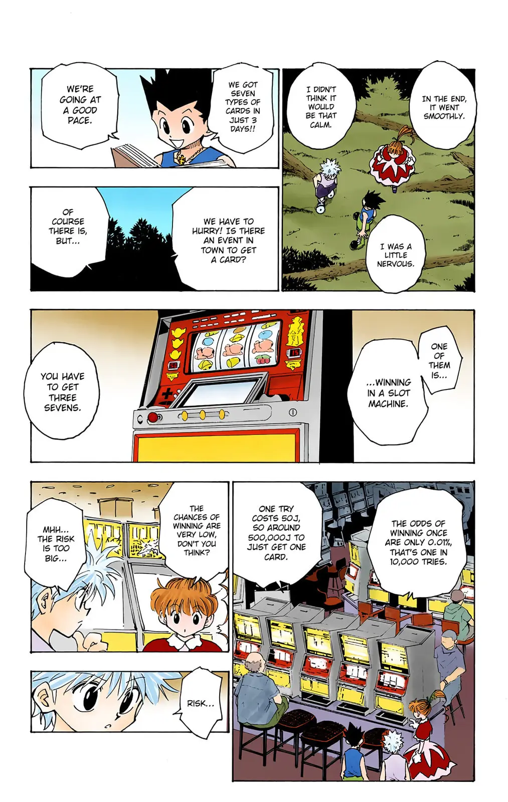 Hunter x Hunter Colored Manga, chapter 151, page 5