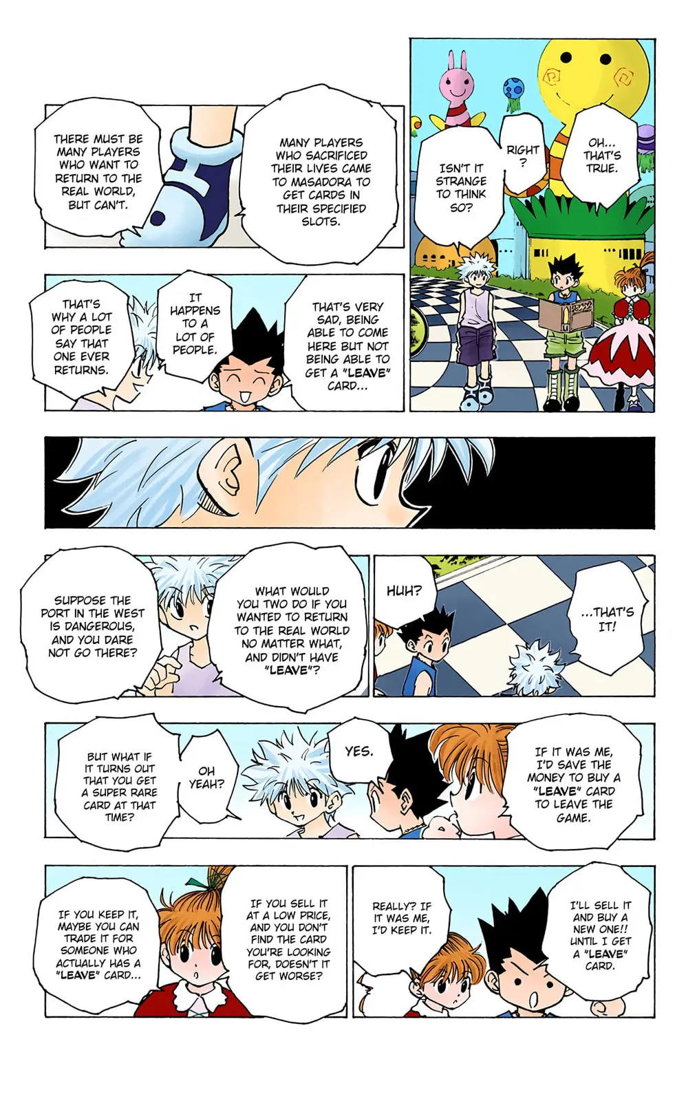 Hunter x Hunter Colored Manga, chapter 151, page 13