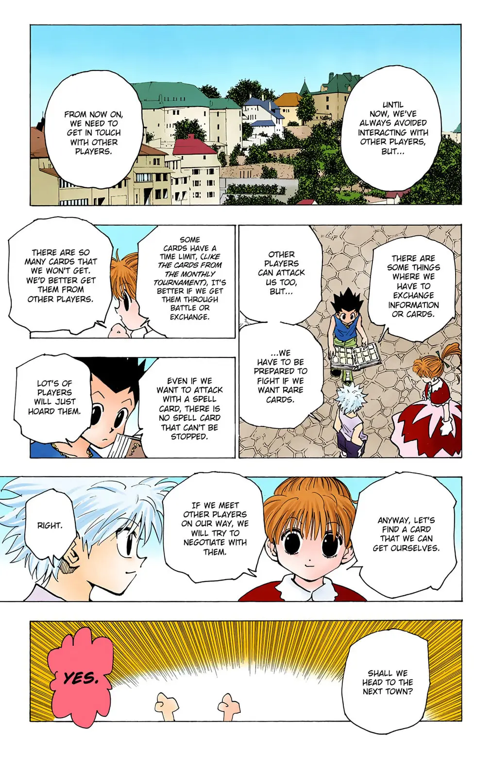 Hunter x Hunter Colored Manga, chapter 152, page 7