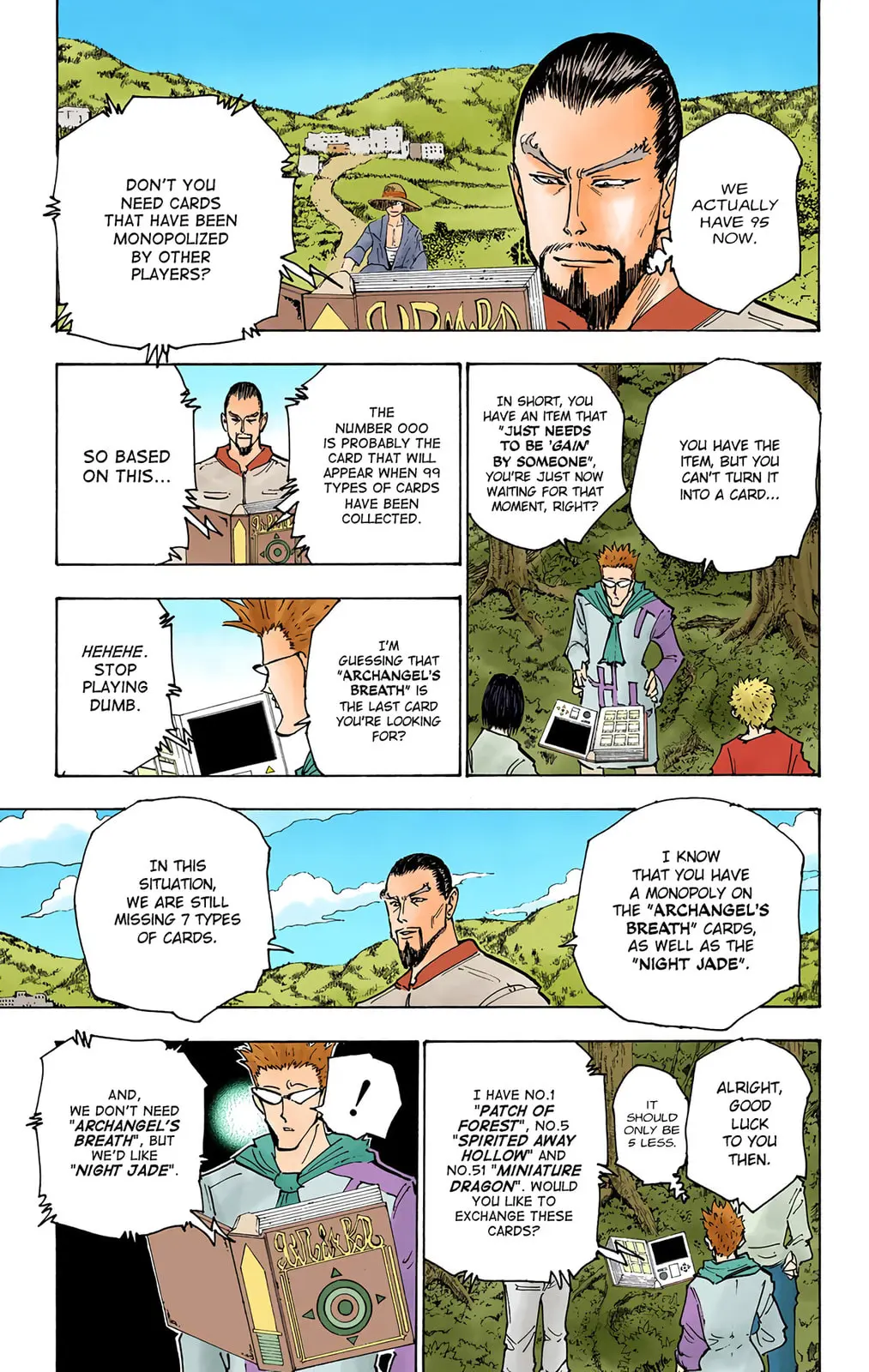 Hunter x Hunter Colored Manga, chapter 152, page 9