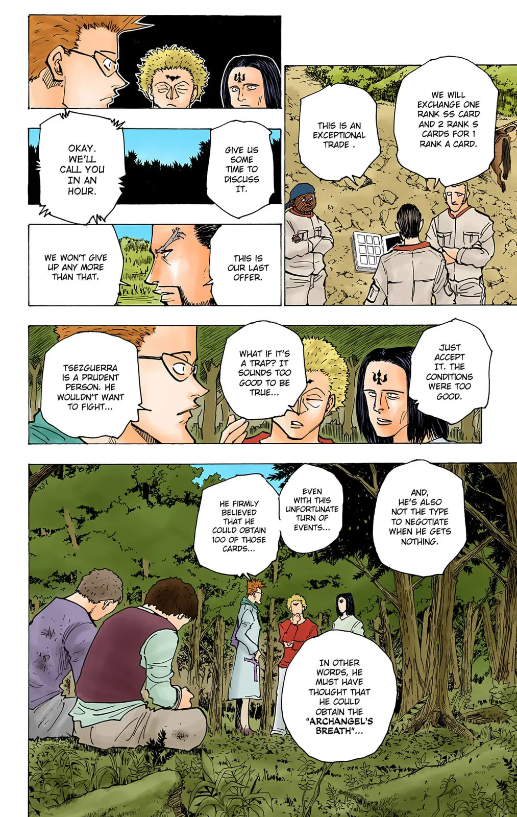 Hunter x Hunter Colored Manga, chapter 152, page 10