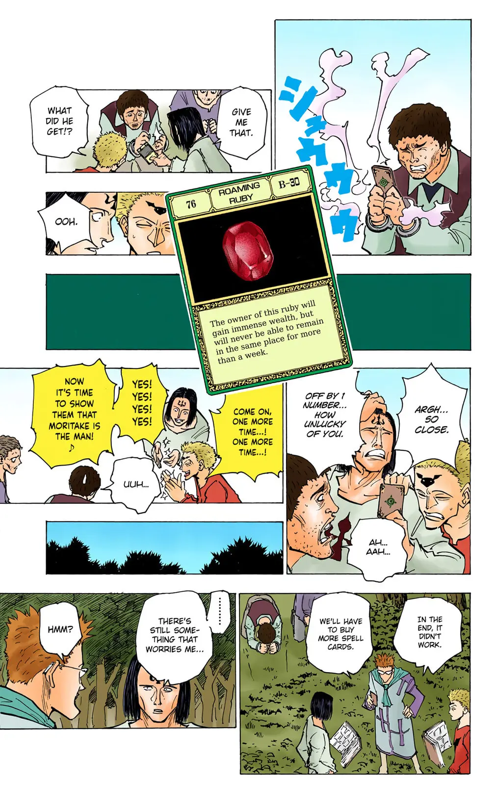 Hunter x Hunter Colored Manga, chapter 152, page 15