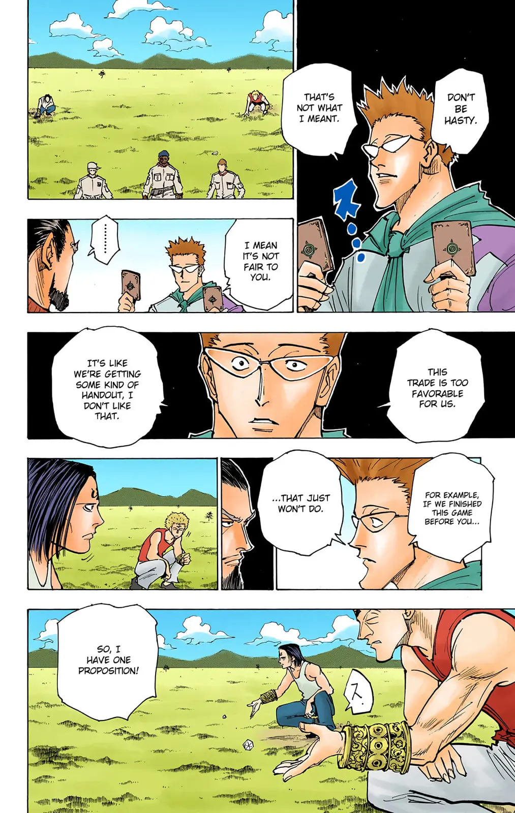 Hunter x Hunter Colored Manga, chapter 153, page 4
