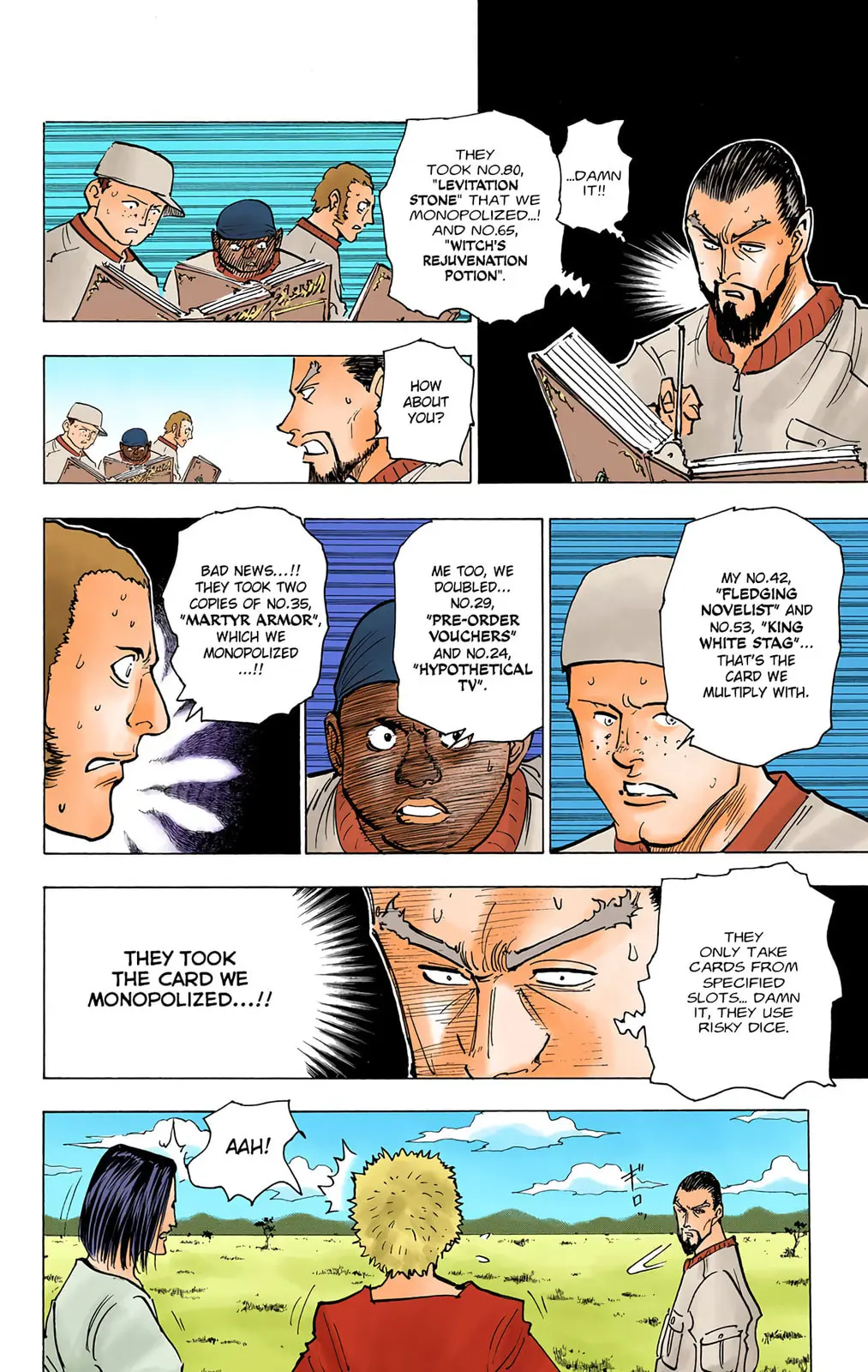 Hunter x Hunter Colored Manga, chapter 153, page 8