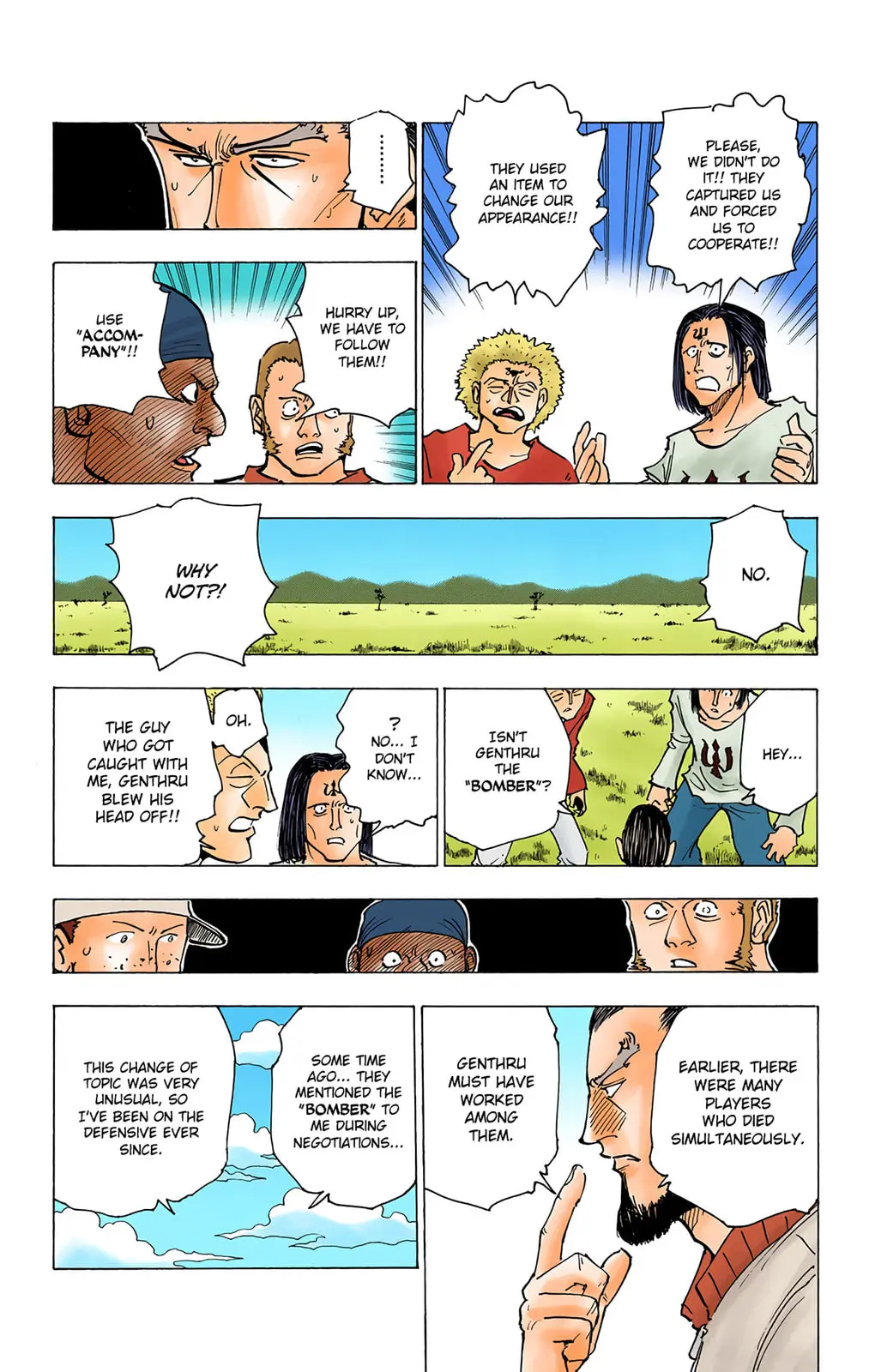 Hunter x Hunter Colored Manga, chapter 153, page 9