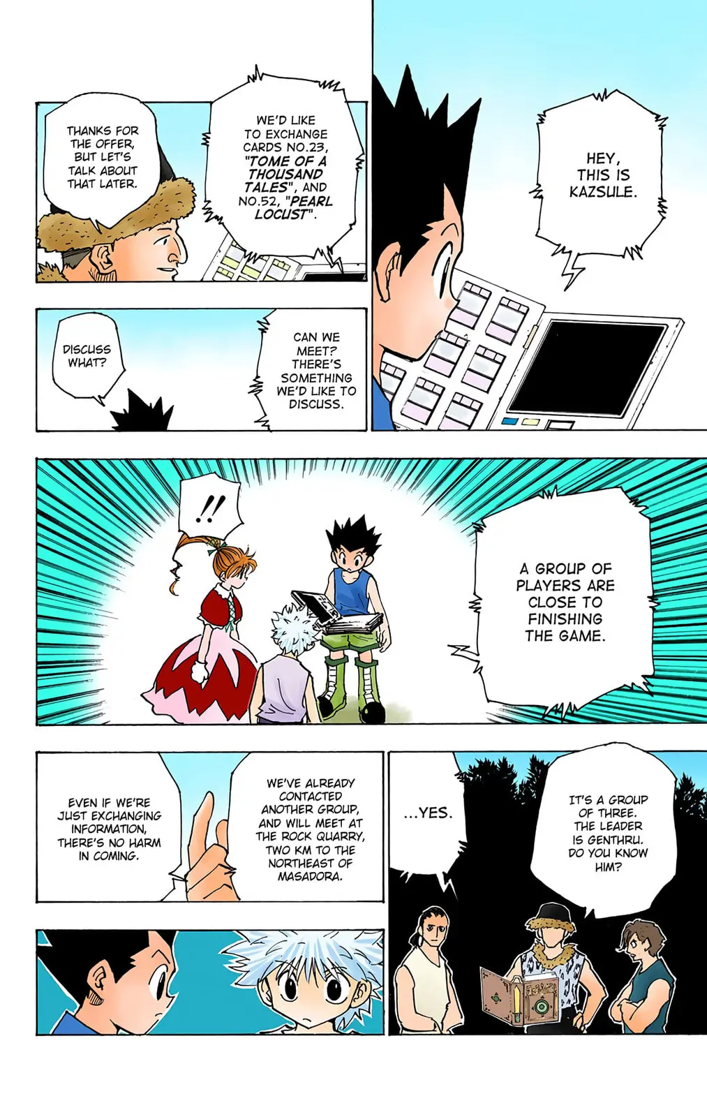 Hunter x Hunter Colored Manga, chapter 154, page 2