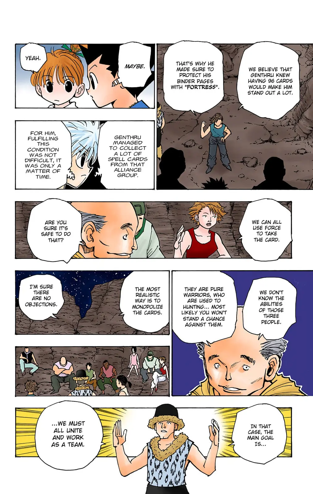 Hunter x Hunter Colored Manga, chapter 154, page 6