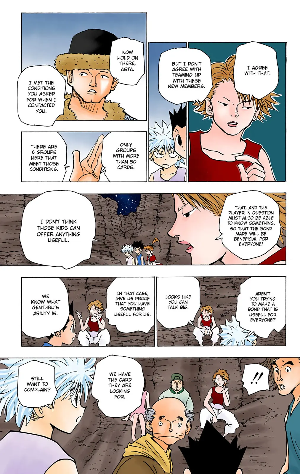 Hunter x Hunter Colored Manga, chapter 154, page 7