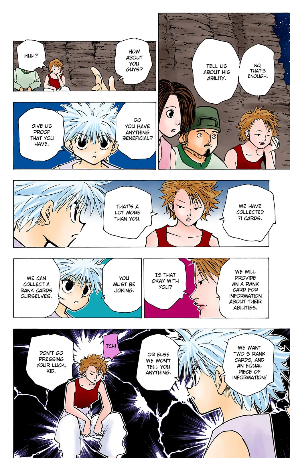 Hunter x Hunter Colored Manga, chapter 154, page 8