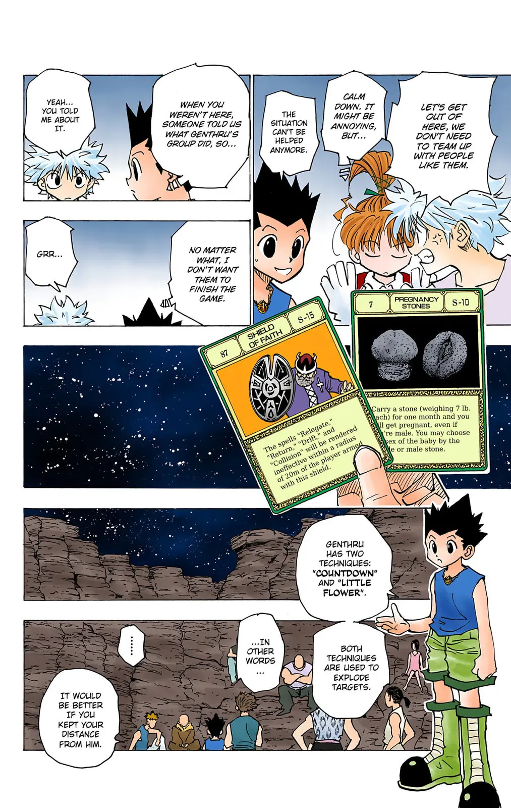 Hunter x Hunter Colored Manga, chapter 154, page 10