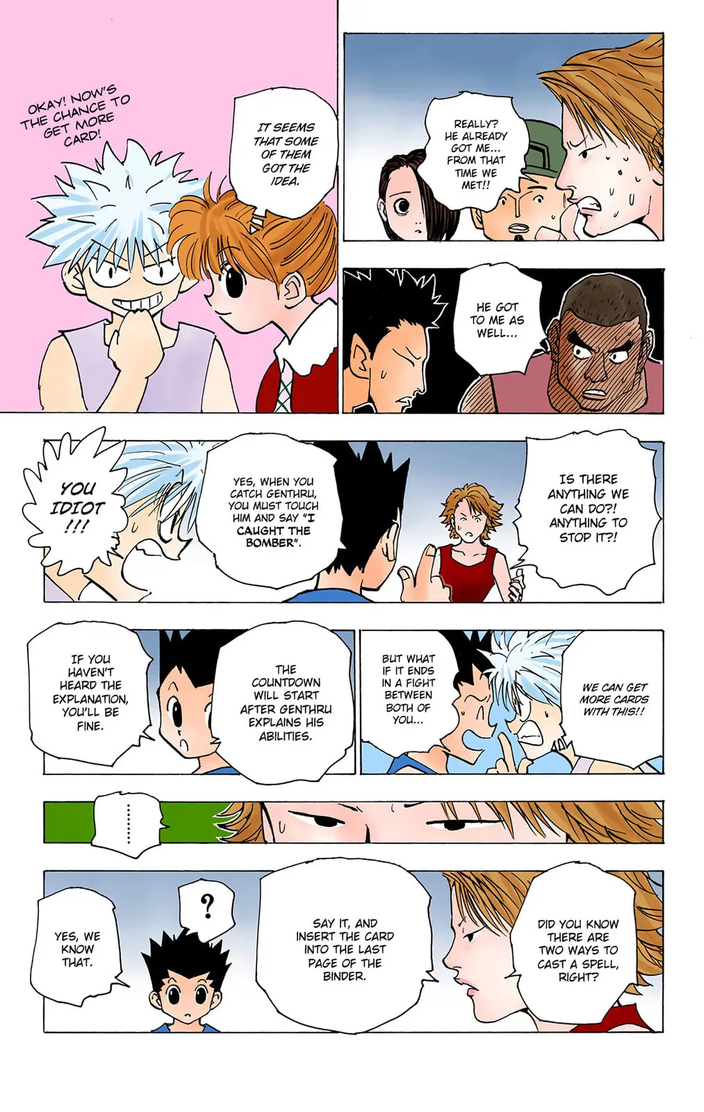 Hunter x Hunter Colored Manga, chapter 154, page 11