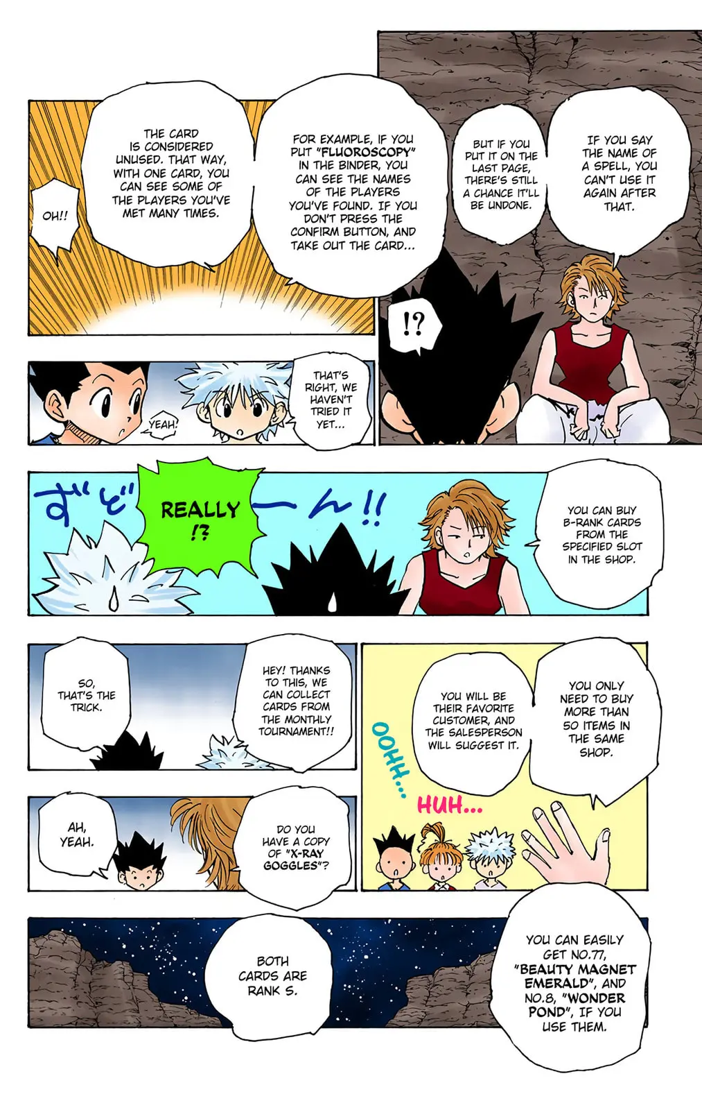 Hunter x Hunter Colored Manga, chapter 154, page 12
