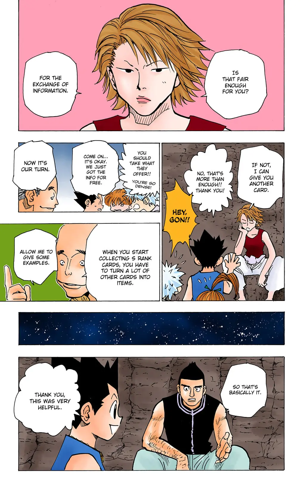 Hunter x Hunter Colored Manga, chapter 154, page 13