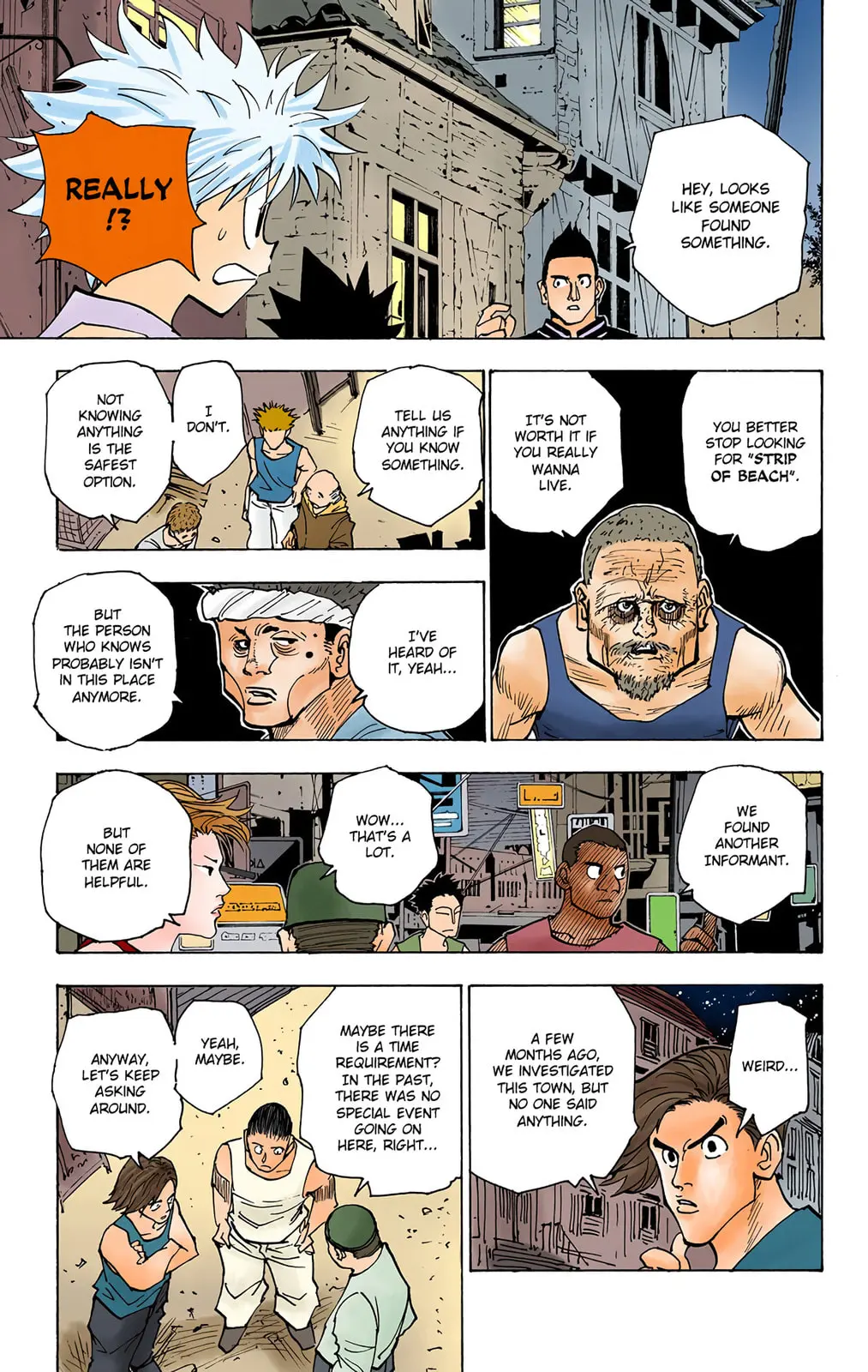 Hunter x Hunter Colored Manga, chapter 155, page 3