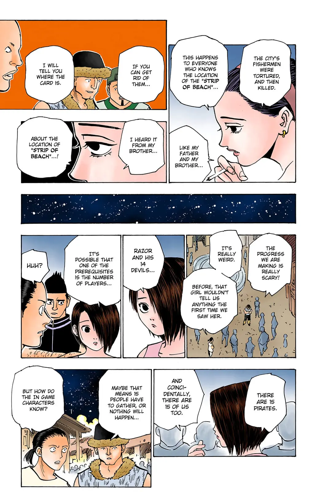 Hunter x Hunter Colored Manga, chapter 155, page 5