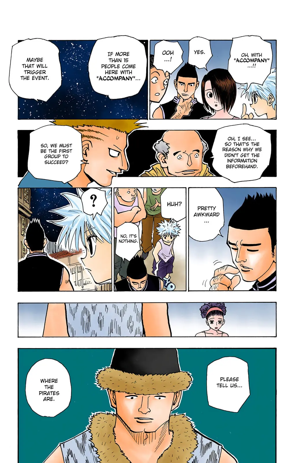 Hunter x Hunter Colored Manga, chapter 155, page 6