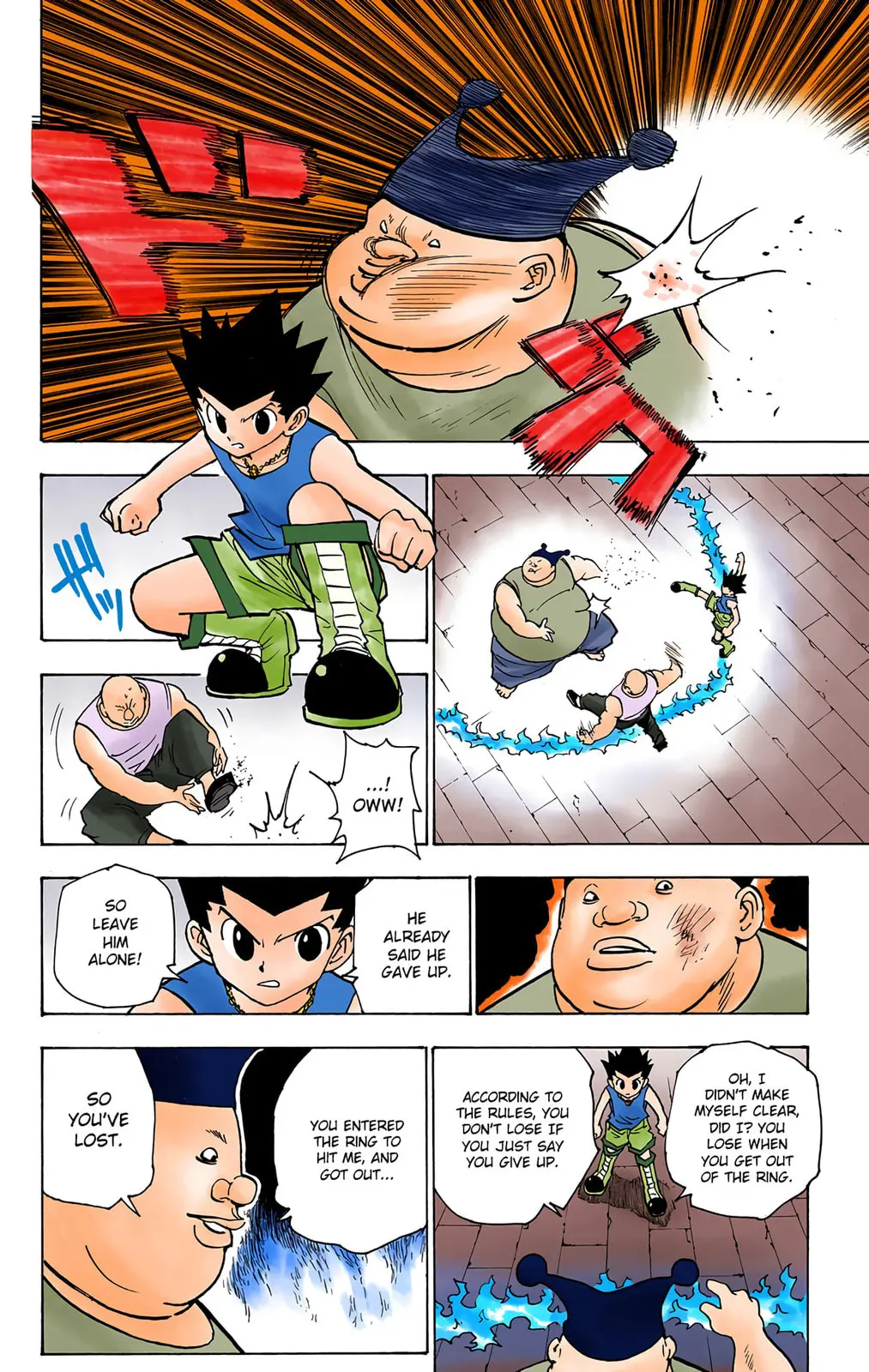 Hunter x Hunter Colored Manga, chapter 156, page 4