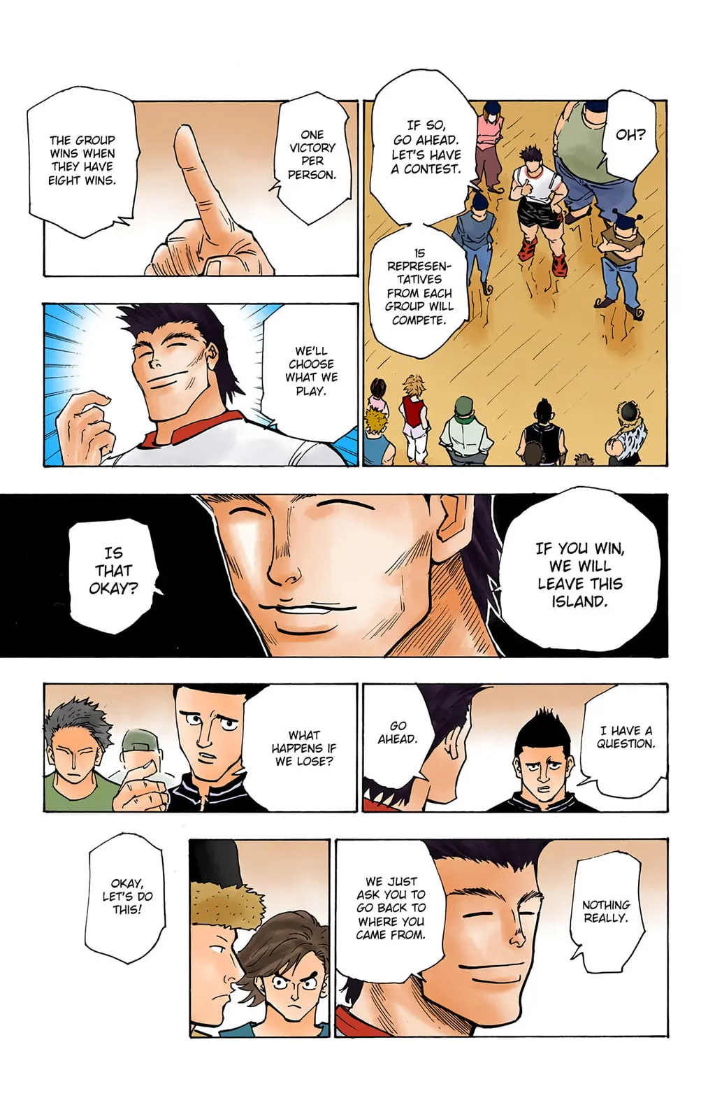 Hunter x Hunter Colored Manga, chapter 156, page 13