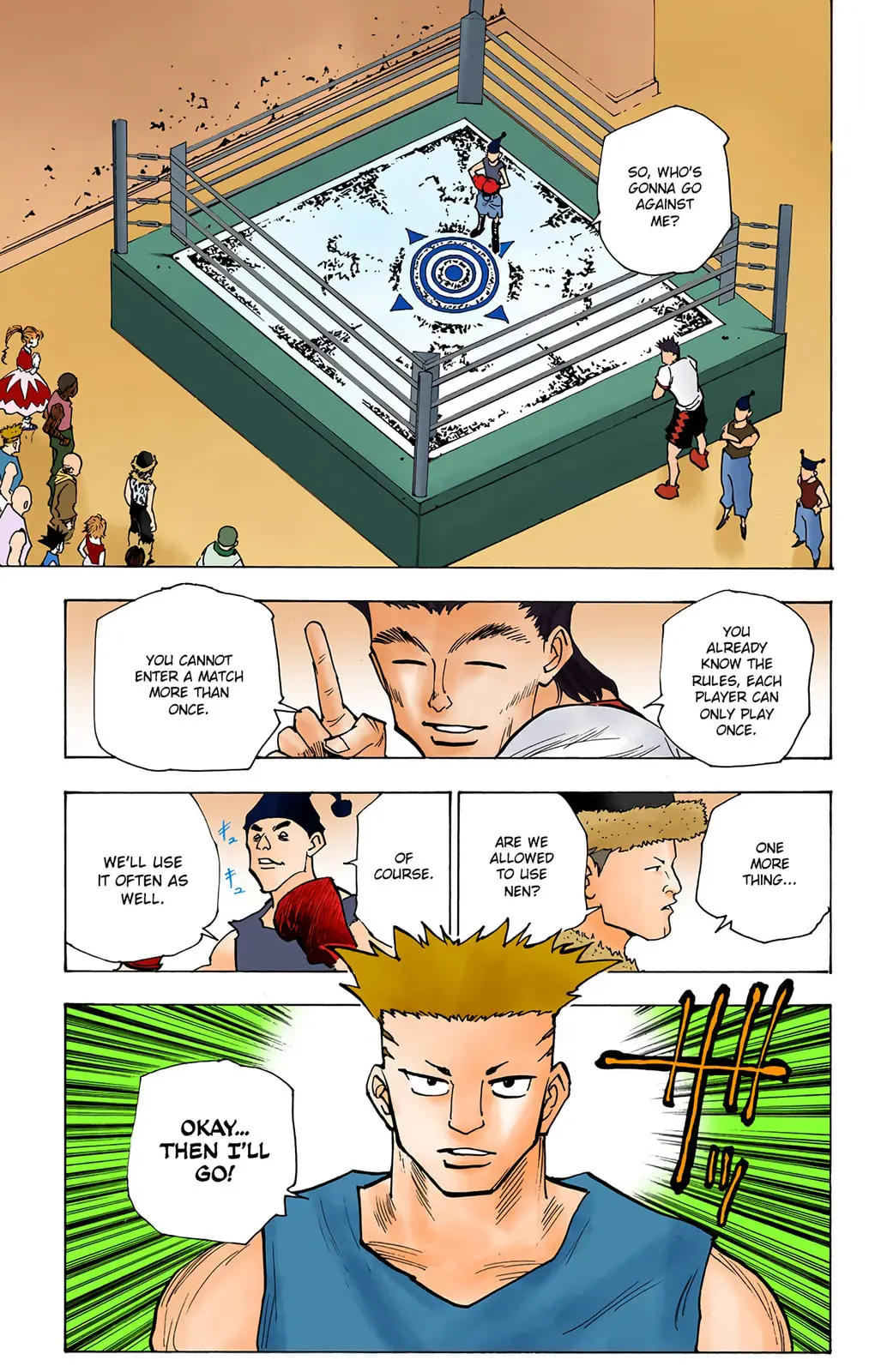 Hunter x Hunter Colored Manga, chapter 156, page 15