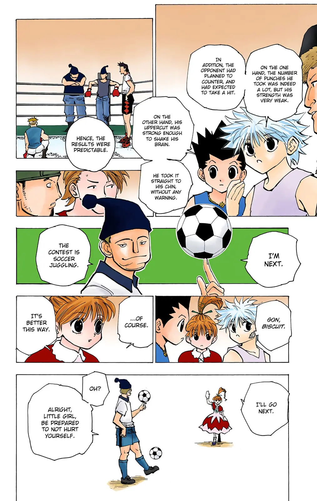 Hunter x Hunter Colored Manga, chapter 157, page 8