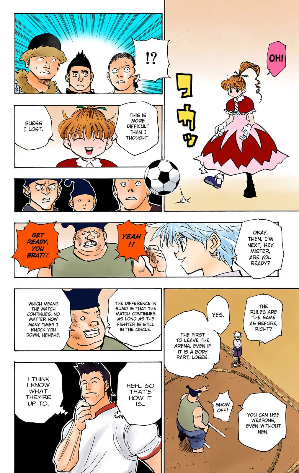 Hunter x Hunter Colored Manga, chapter 157, page 10