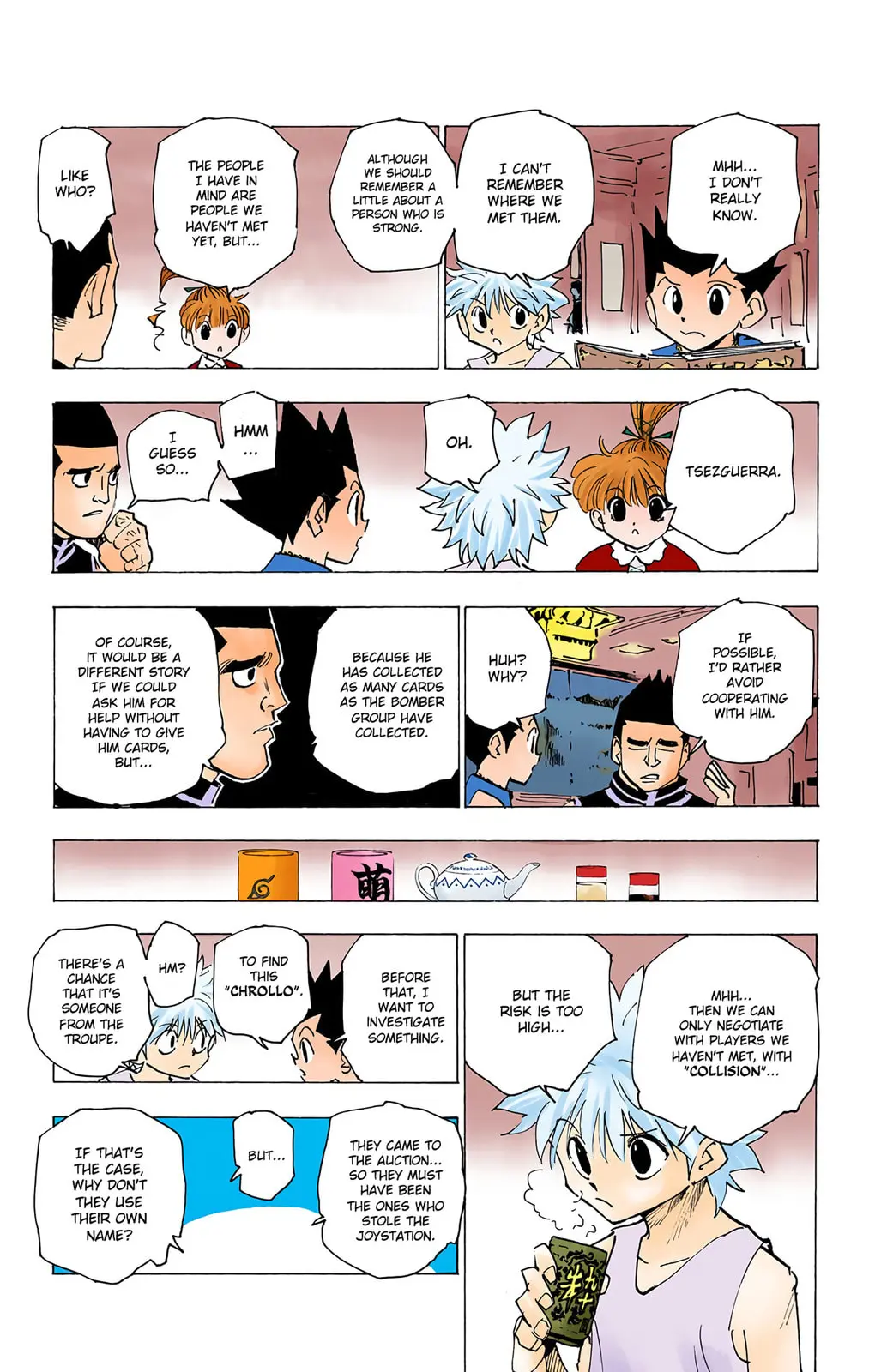 Hunter x Hunter Colored Manga, chapter 158, page 5