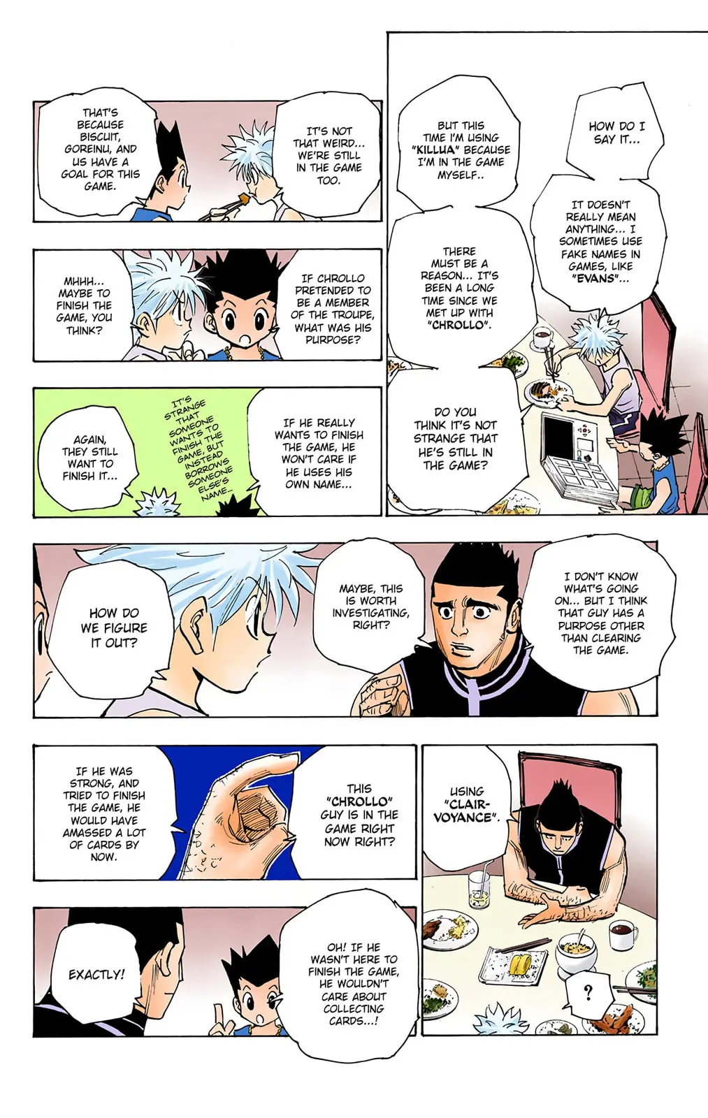 Hunter x Hunter Colored Manga, chapter 158, page 6