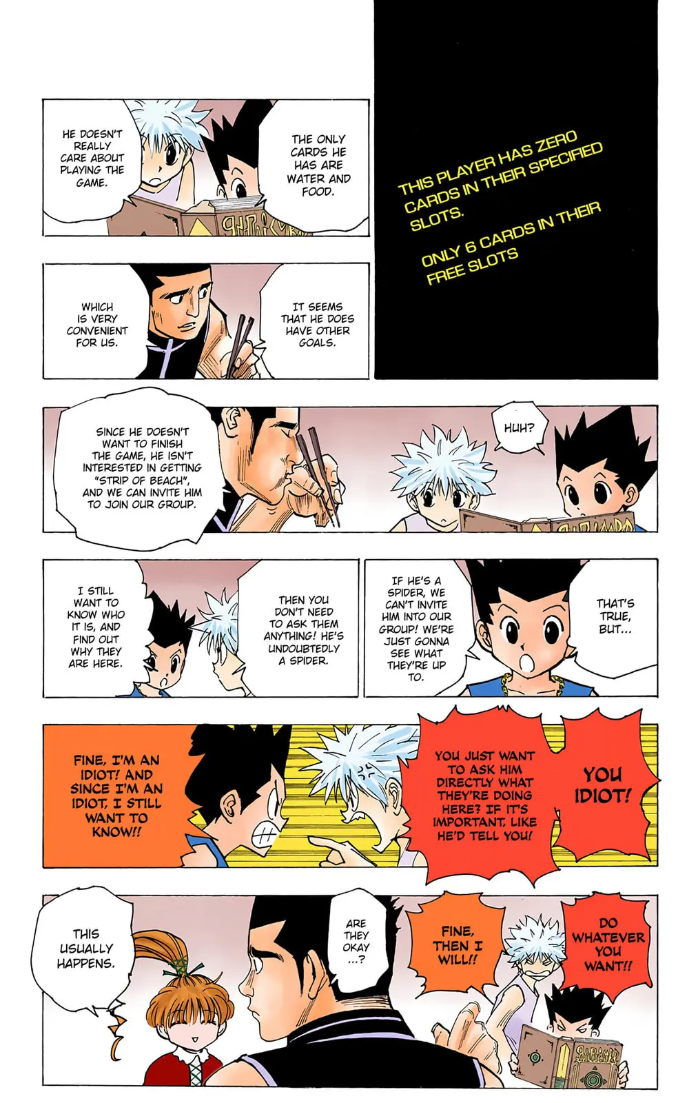Hunter x Hunter Colored Manga, chapter 158, page 7