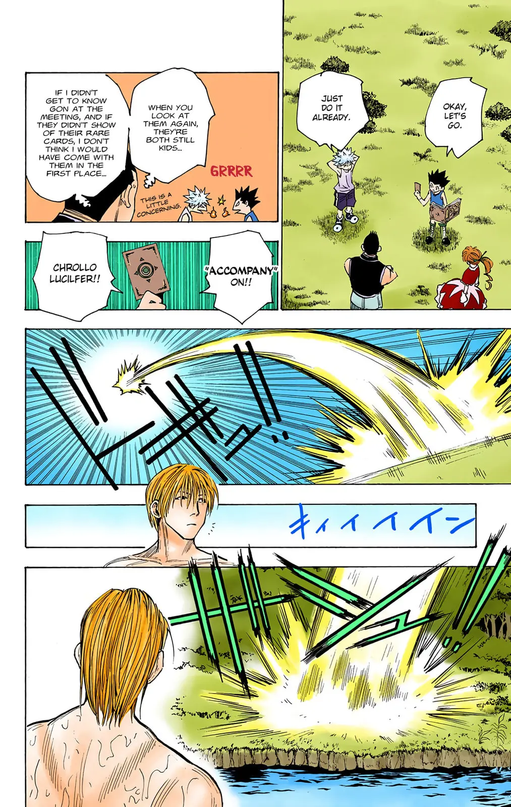 Hunter x Hunter Colored Manga, chapter 158, page 8