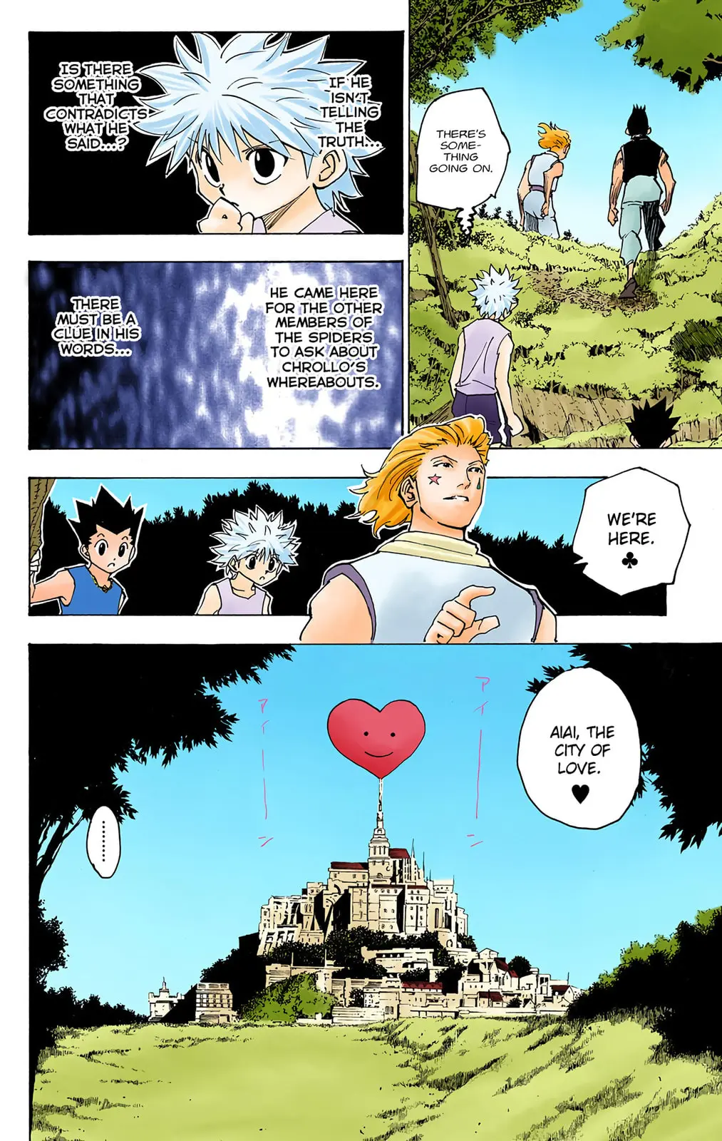 Hunter x Hunter Colored Manga, chapter 159, page 4