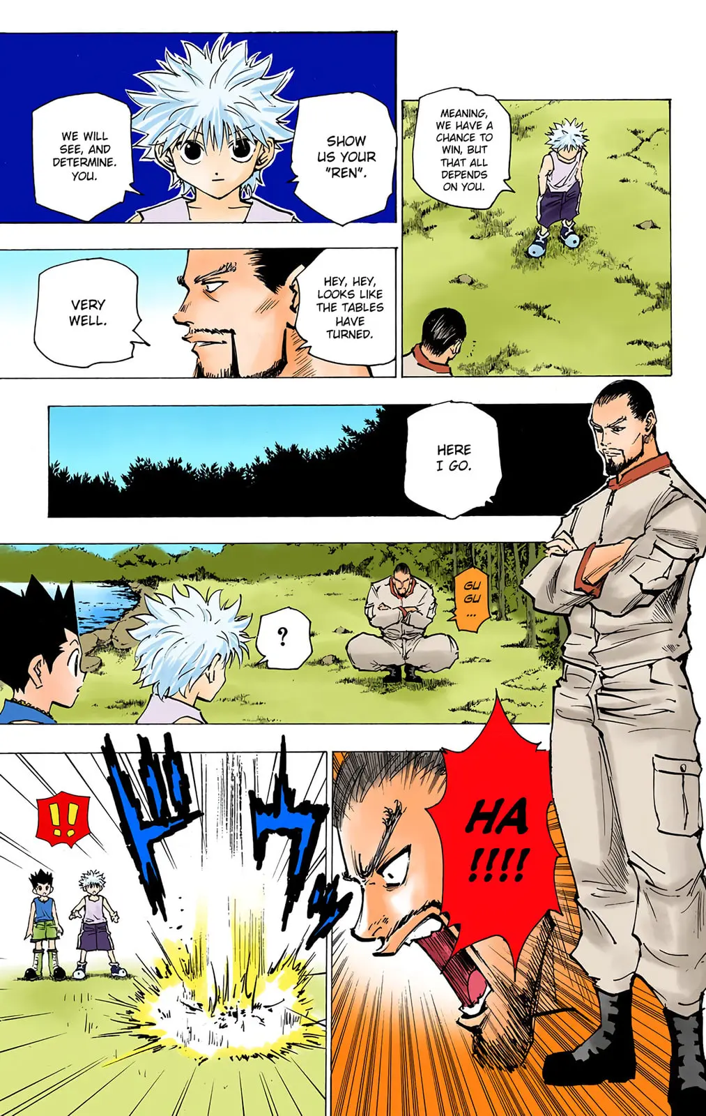 Hunter x Hunter Colored Manga, chapter 160, page 5