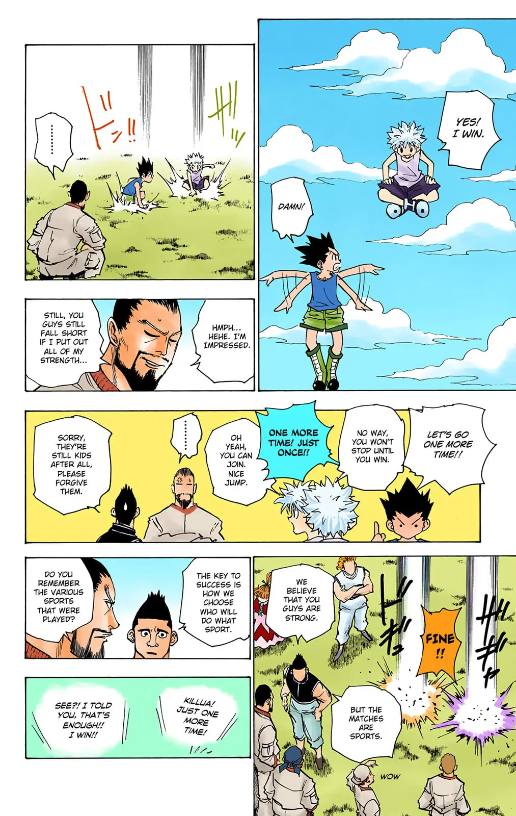 Hunter x Hunter Colored Manga, chapter 160, page 8