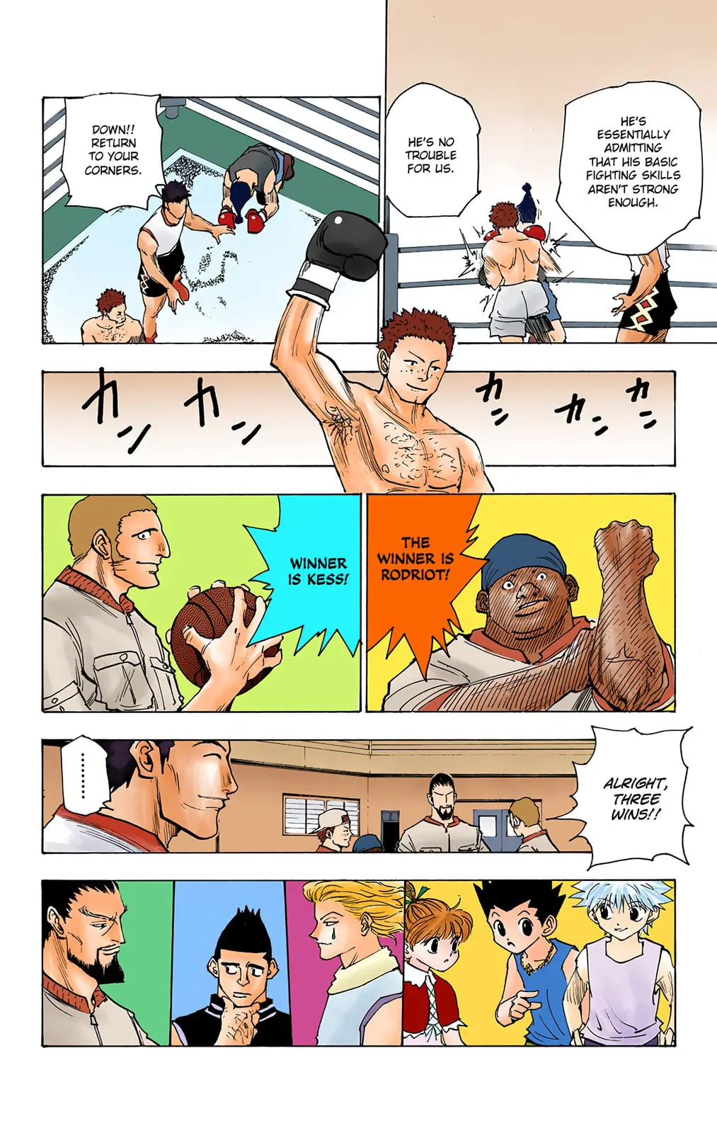 Hunter x Hunter Colored Manga, chapter 160, page 12