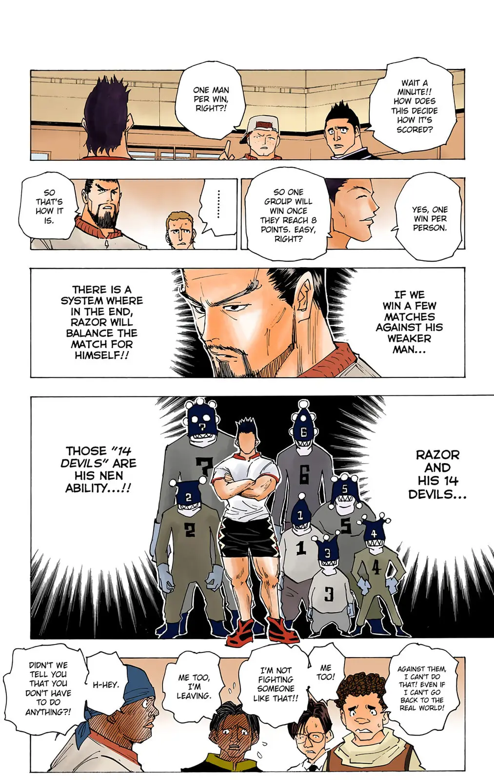 Hunter x Hunter Colored Manga, chapter 161, page 5