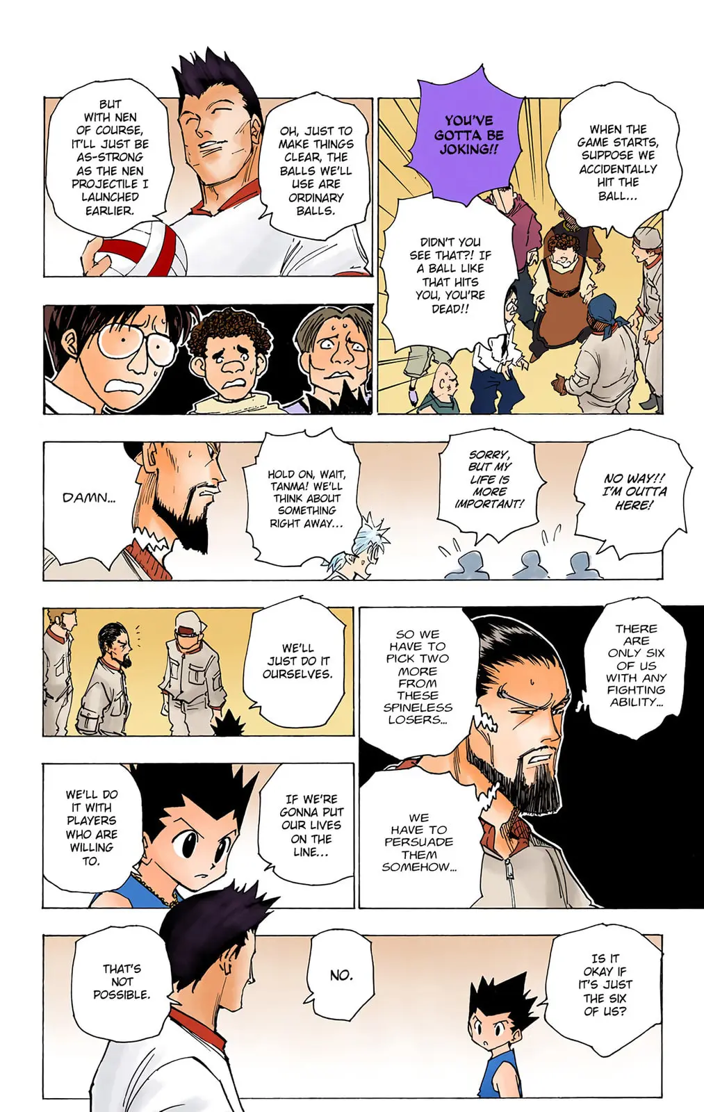 Hunter x Hunter Colored Manga, chapter 161, page 6