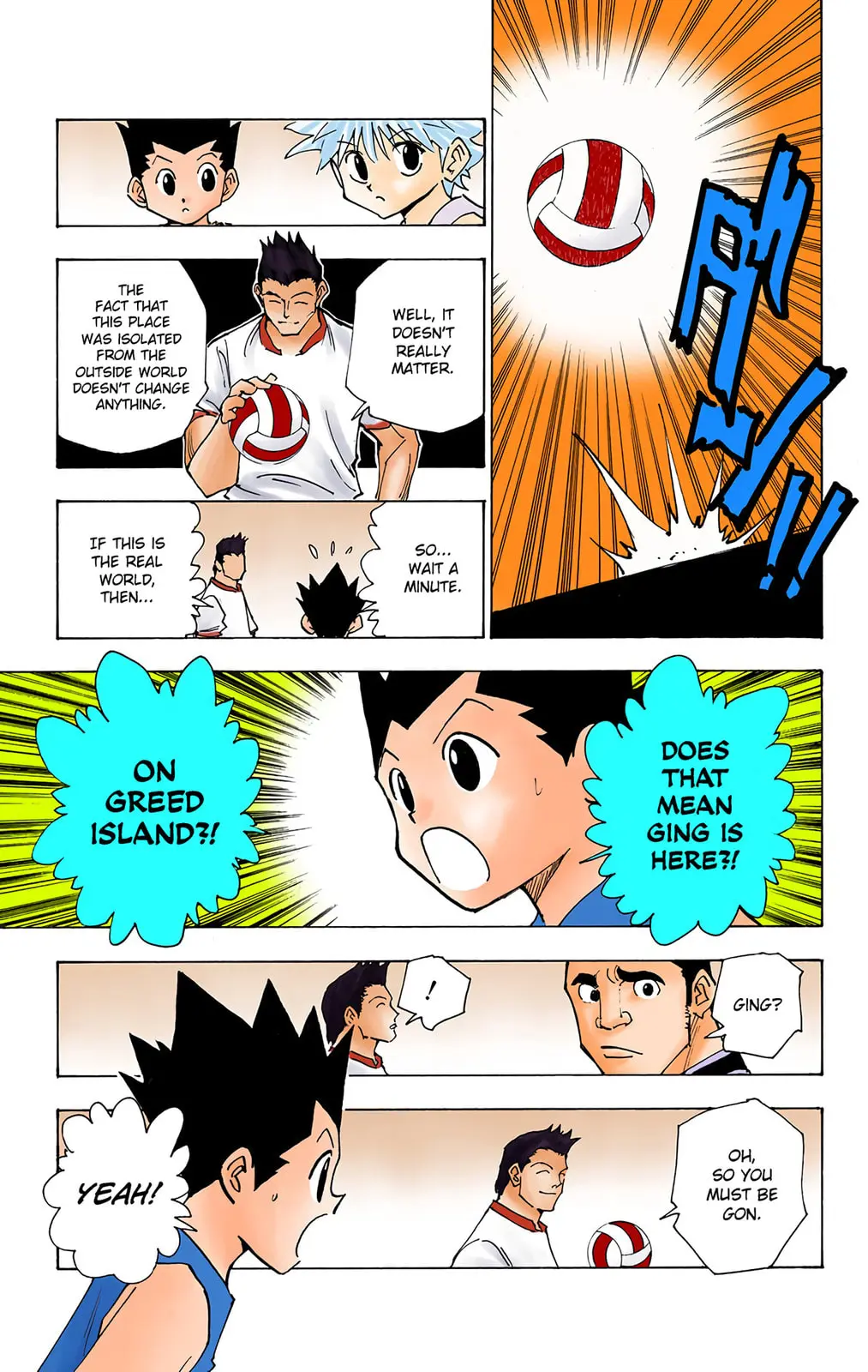 Hunter x Hunter Colored Manga, chapter 161, page 9