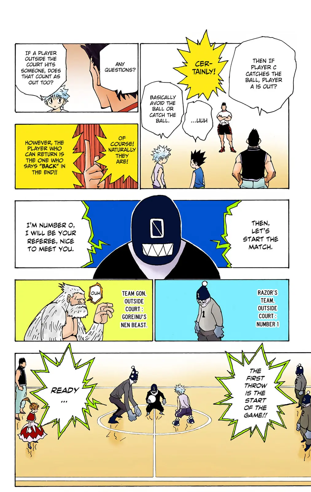 Hunter x Hunter Colored Manga, chapter 161, page 14