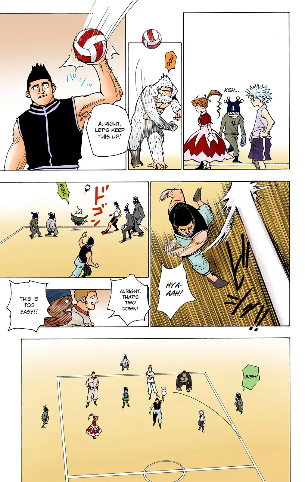 Hunter x Hunter Colored Manga, chapter 162, page 3