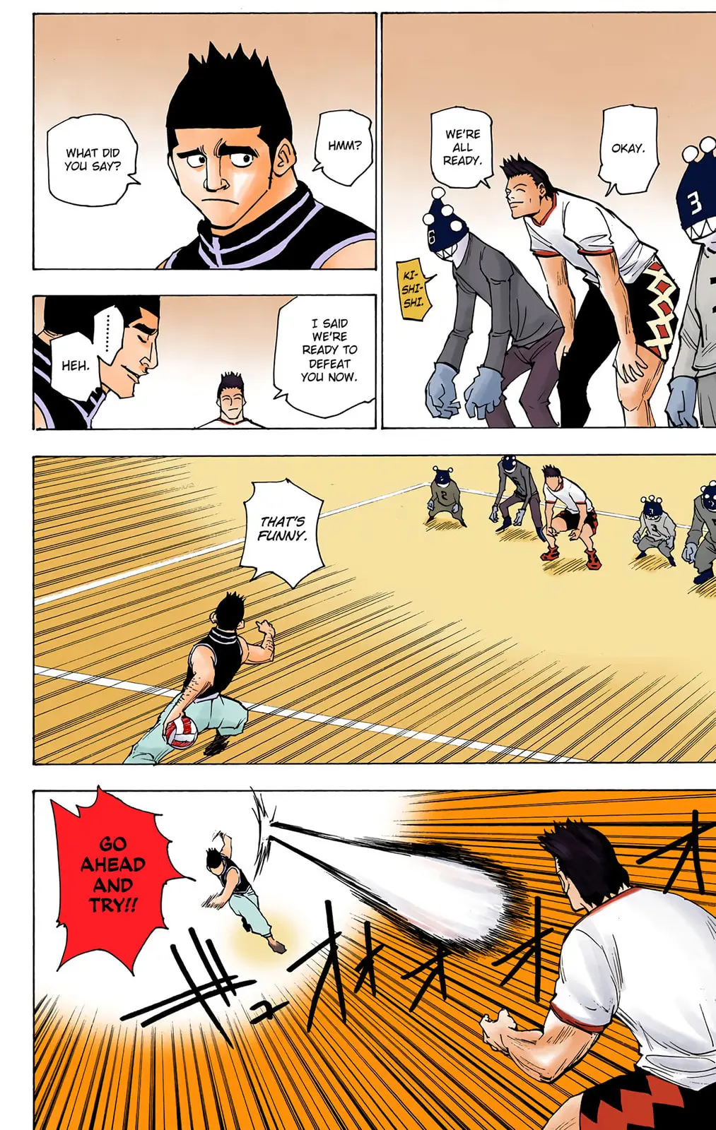 Hunter x Hunter Colored Manga, chapter 162, page 4