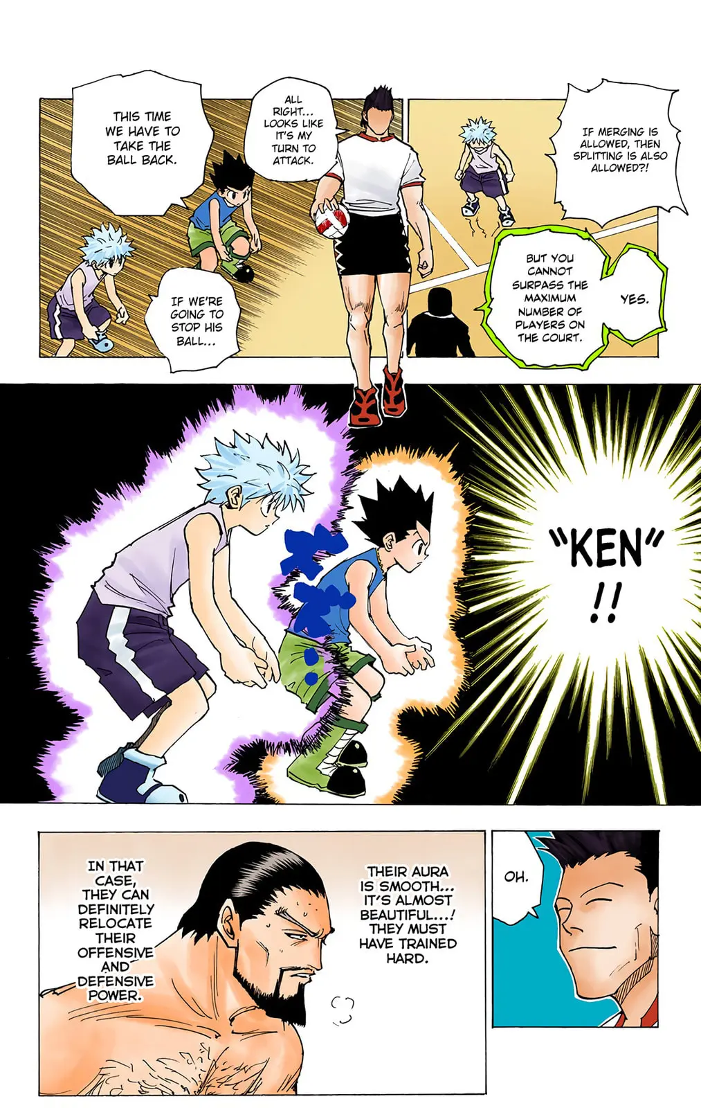 Hunter x Hunter Colored Manga, chapter 163, page 4