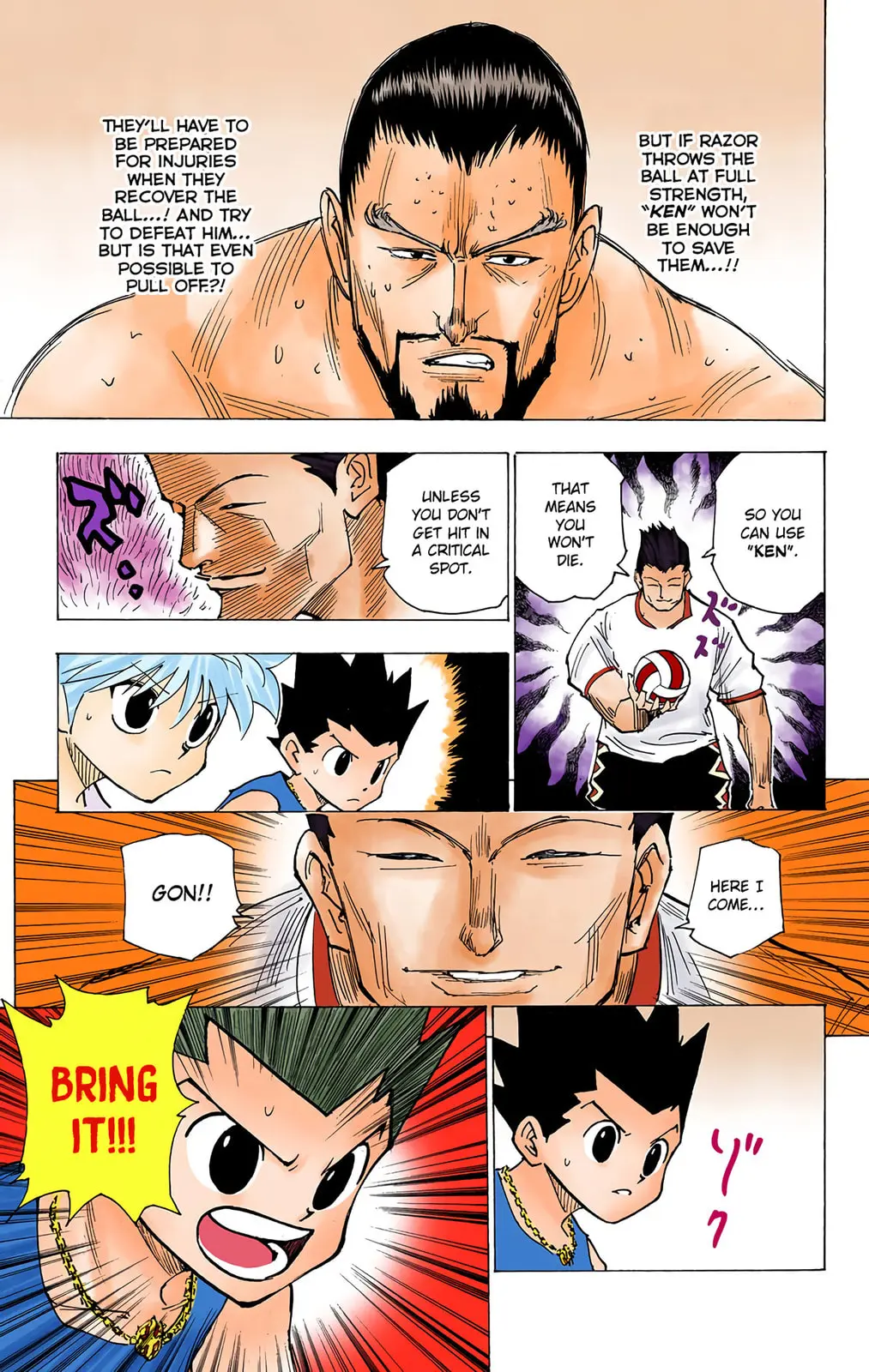 Hunter x Hunter Colored Manga, chapter 163, page 5