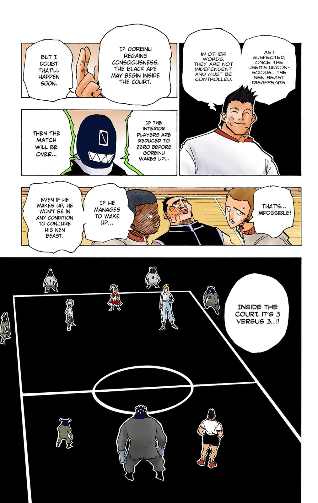 Hunter x Hunter Colored Manga, chapter 164, page 9